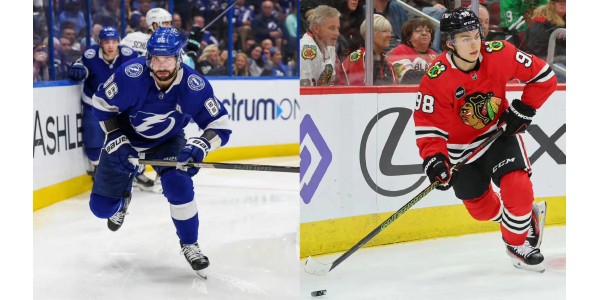 Tampa Bay Lightning besegrade Chicago Blackhawks på vägen och vann matchen